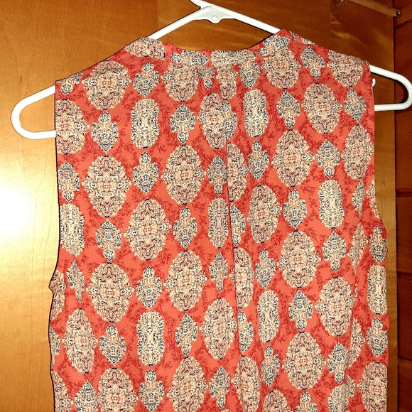 Lila Rose Peachy Pink Sleeveless Dress - Picture 12 of 14